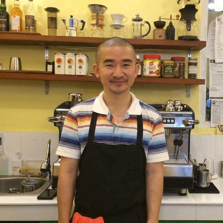 Kenzo Kobayashi at Cafe PaManna, Quezon City